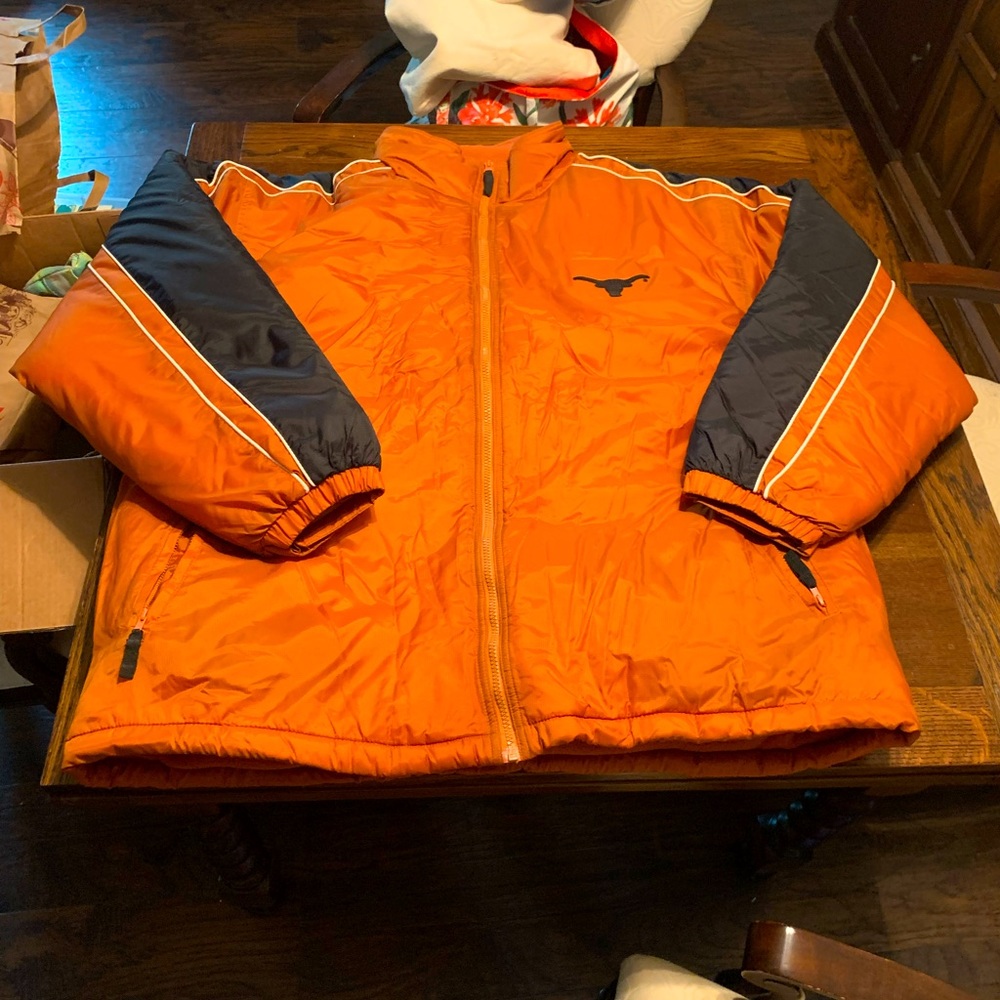 Vintage Texas Longhorns Puffer/Bomber Jacket